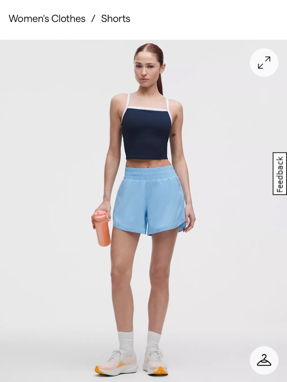 Lululemon Track that 5” shorts size 8 blue bundle